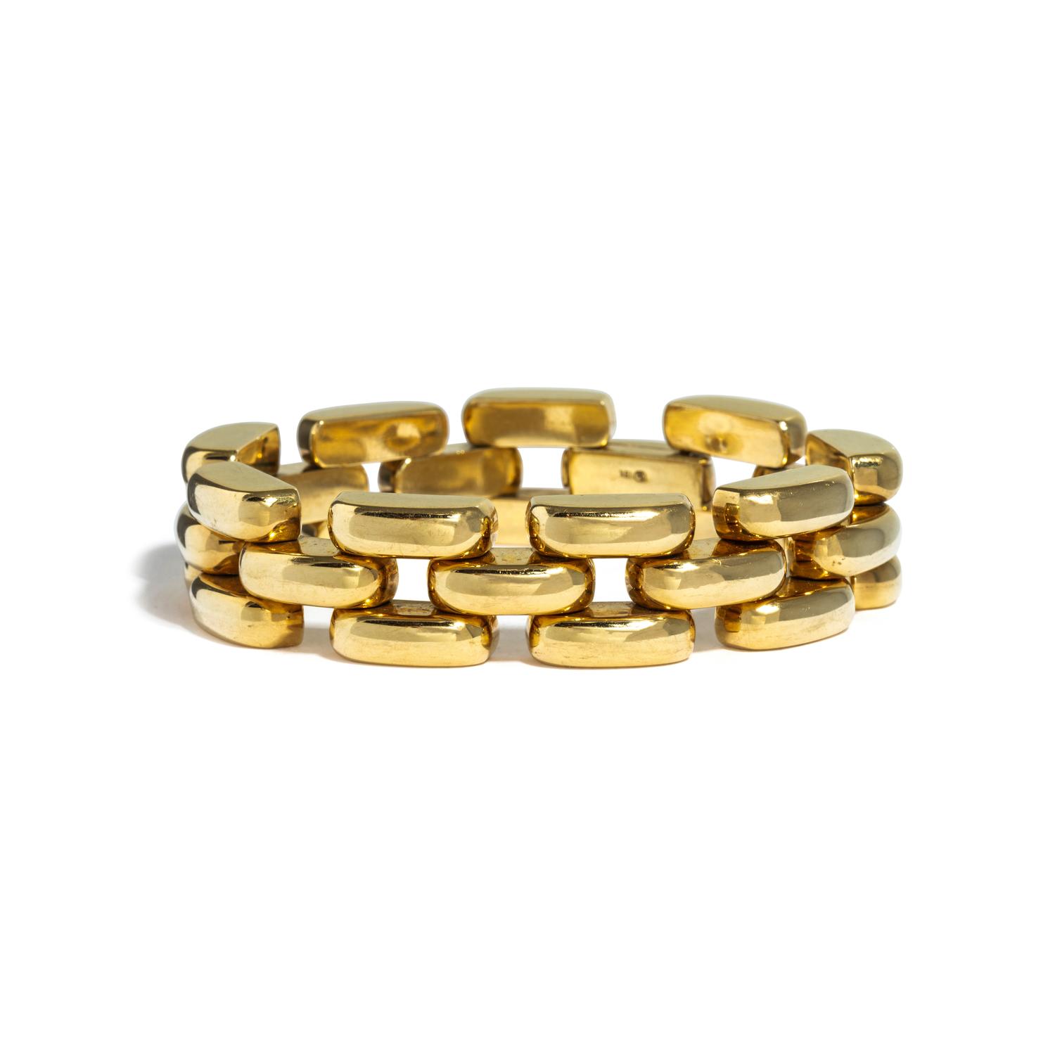 YELLOW GOLD BRACELET