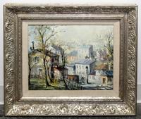 Lucien Delarue, (French, 1925-2011), Rue Vilin a Bellevilla, Paris