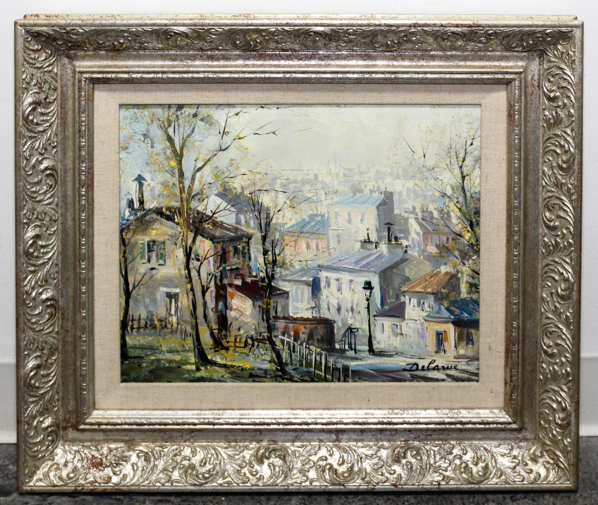 Lucien Delarue, (French, 1925-2011), Rue Vilin a Bellevilla, Paris