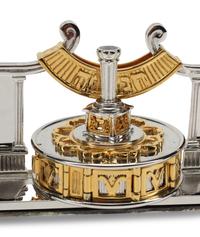 A Yossi Swed Rhodium-Plated Chanukkah Set