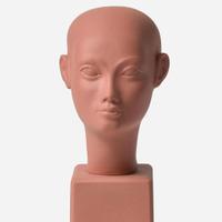 A Wedgwood Terracotta Jasperware "Egyptian Head" UK, 1930s