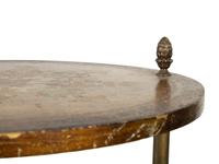 A Florentine Style Gilt Lacquer Round Four-Tier Etagere — CIRCA 1920