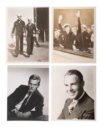 [HOLLYWOOD]. A collection of 110 publicity photographs of leading actors and actresses dating from the 1920s-1970s, including: