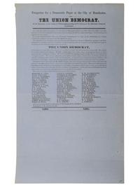 [TAMMANY HALL]. Broadsides and ephemera from the 19th-century Democratic Party, incl. Tammany Hall.
