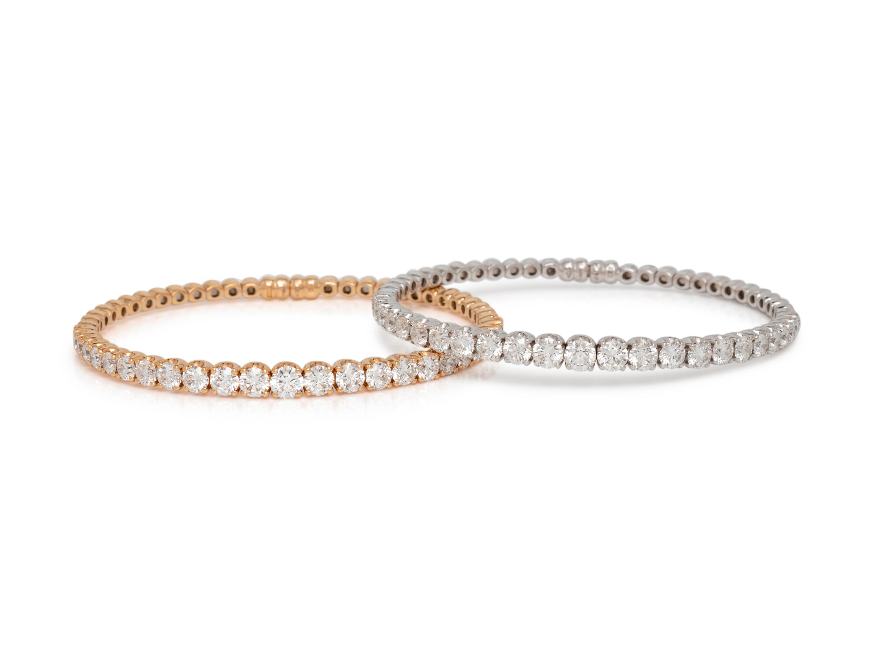 CRIVELLI, DIAMOND BRACELET SET