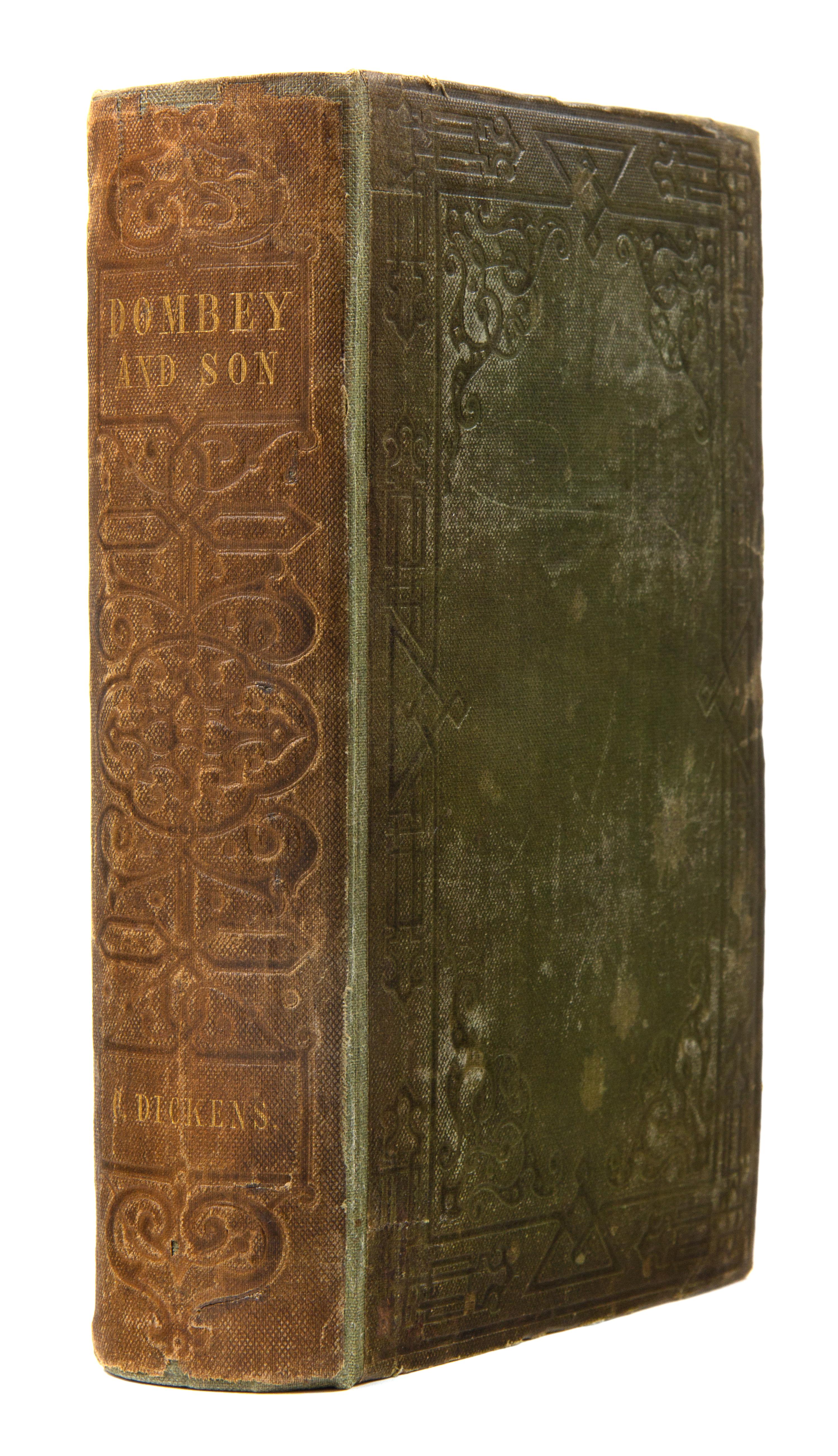DICKENS, Charles (1812-1870). Dombey and Son. London: Bradbury & Evans, 1848.