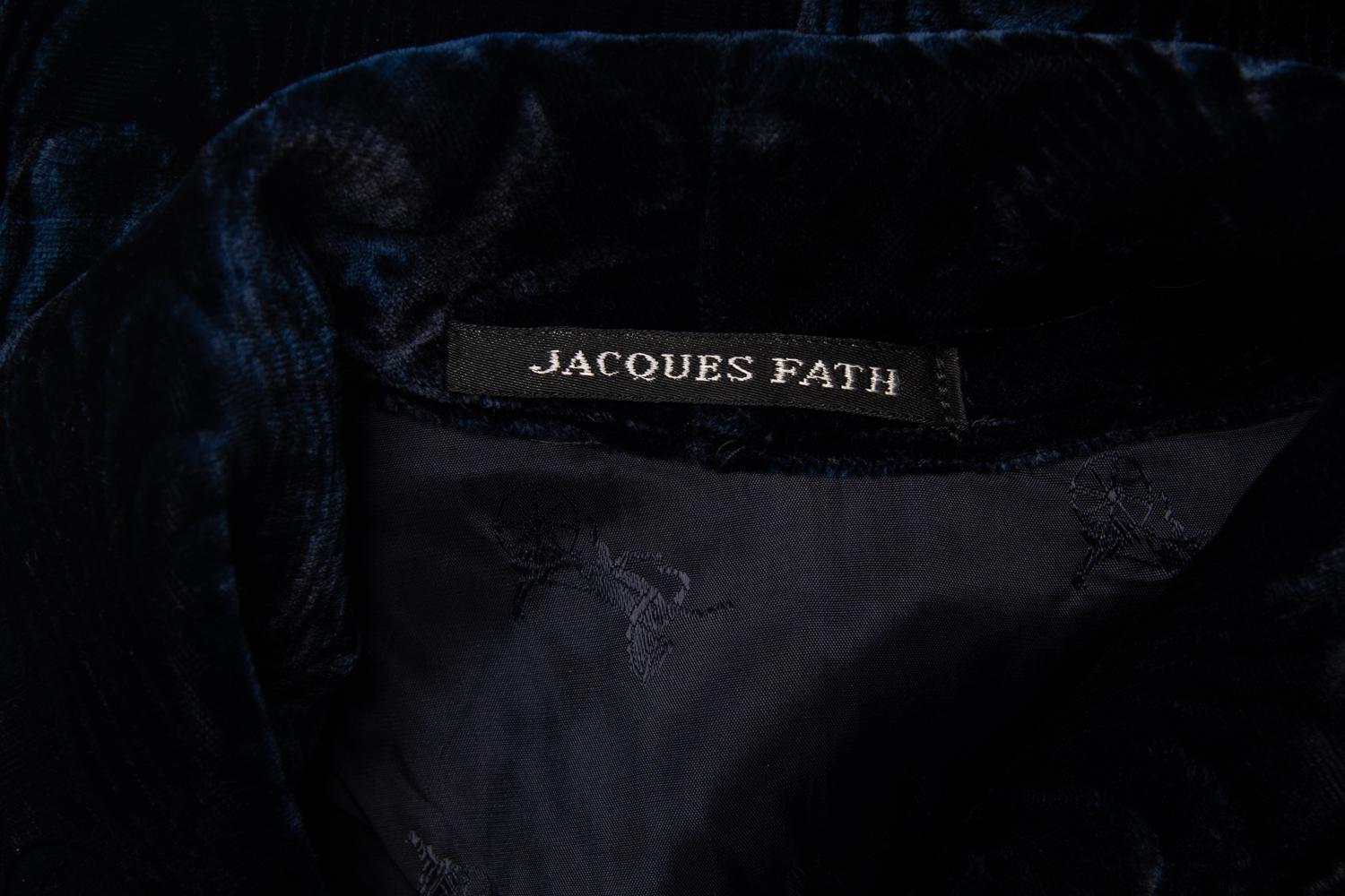 Jacques Fath Smoking Jacket