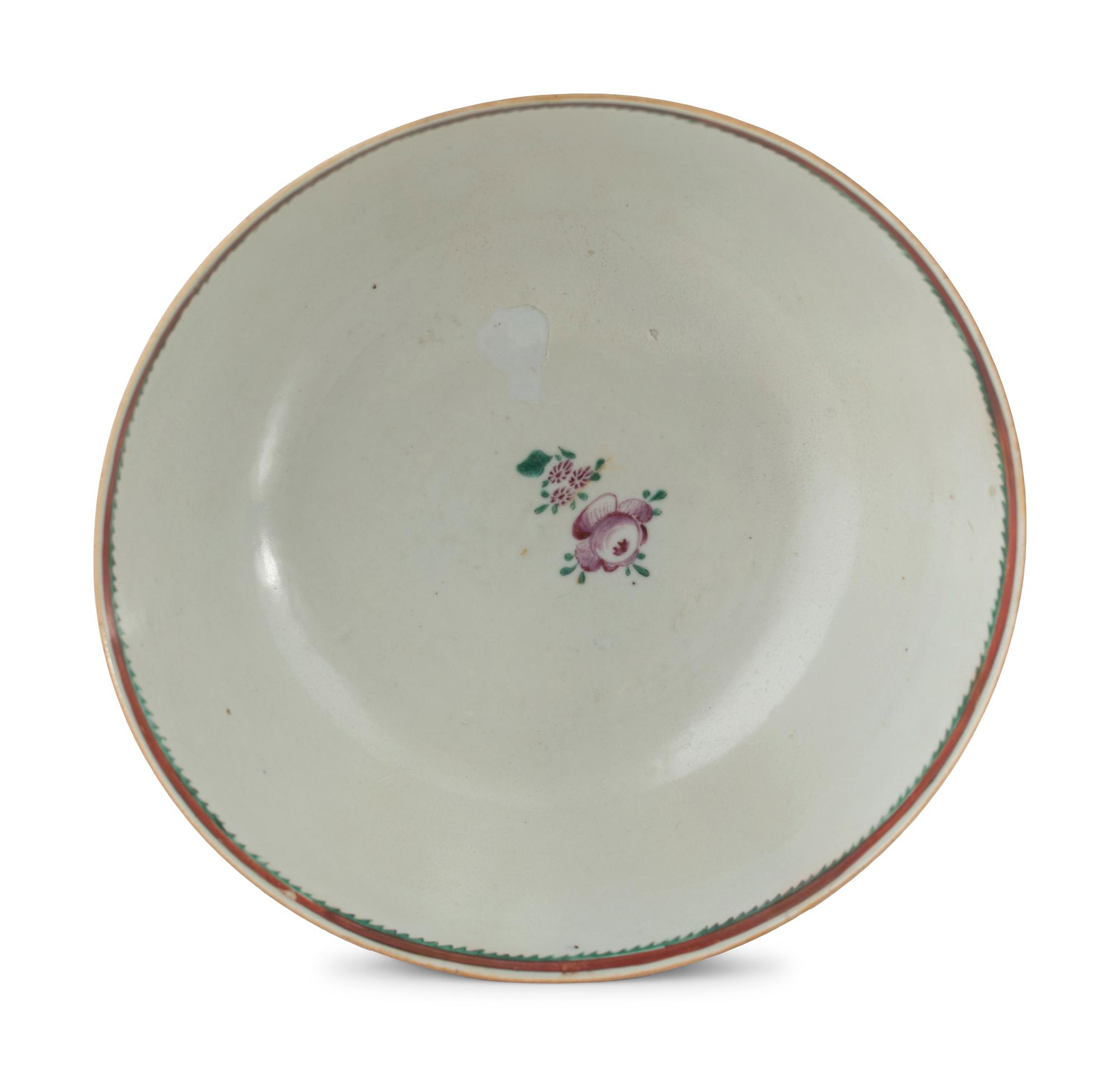 A Chinese Export Porcelain Center Bowl