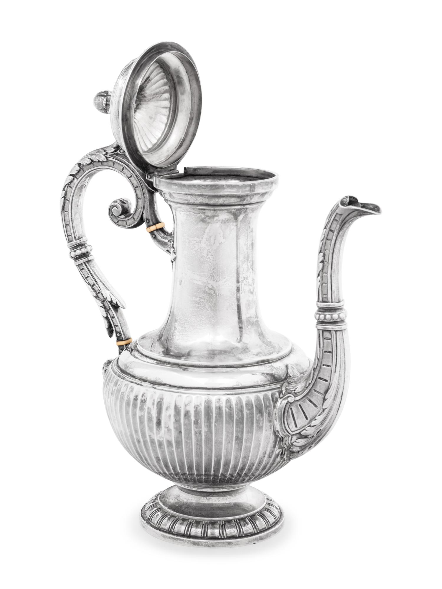 A French Silver Coffee Pot