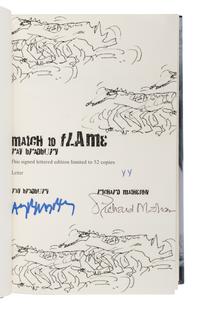 BRADBURY, Ray (1920-2012). Match to Flame the Fictional Paths to Fahrenheit 451 . Richard Matheson, forward. [Colorado Springs, CO]: Gauntlet Publications, 2006.