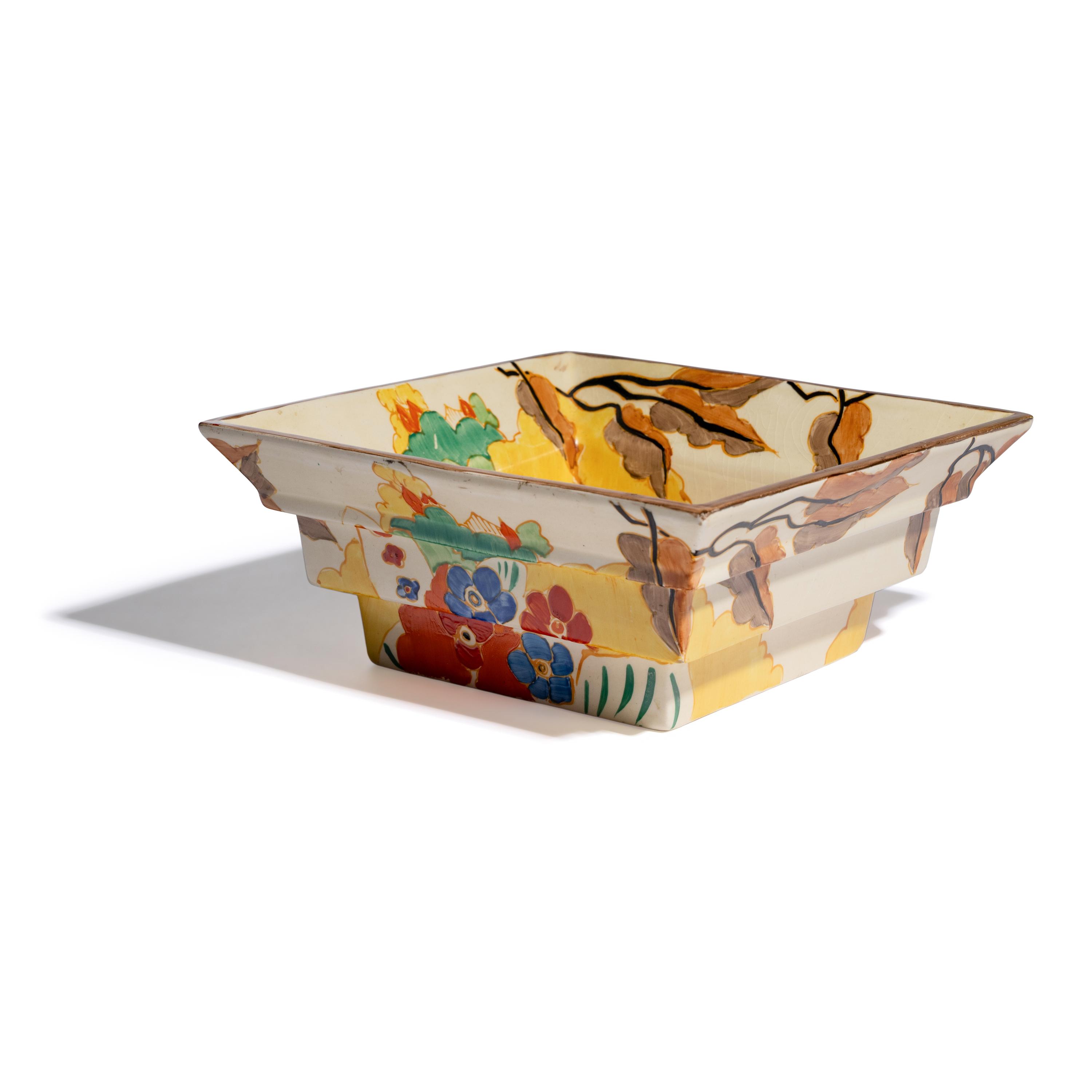 Clarice Cliff (English, 1899-1972) — Alton pattern tray
