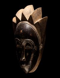 A Baule Wood Mask