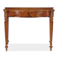Federal inlaid mahogany card table School of John and Thomas Seymour, Boston, MA, circa 1815