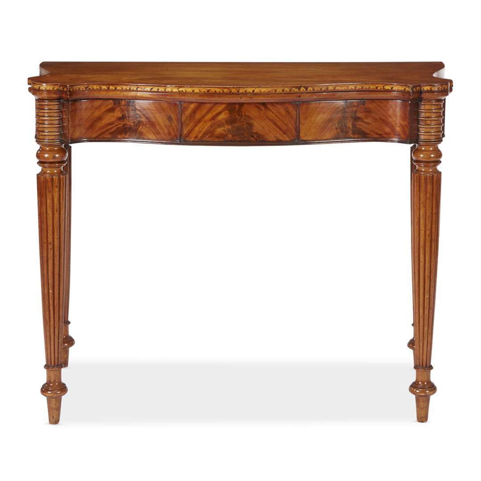 Federal inlaid mahogany card table School of John and Thomas Seymour, Boston, MA, circa 1815
