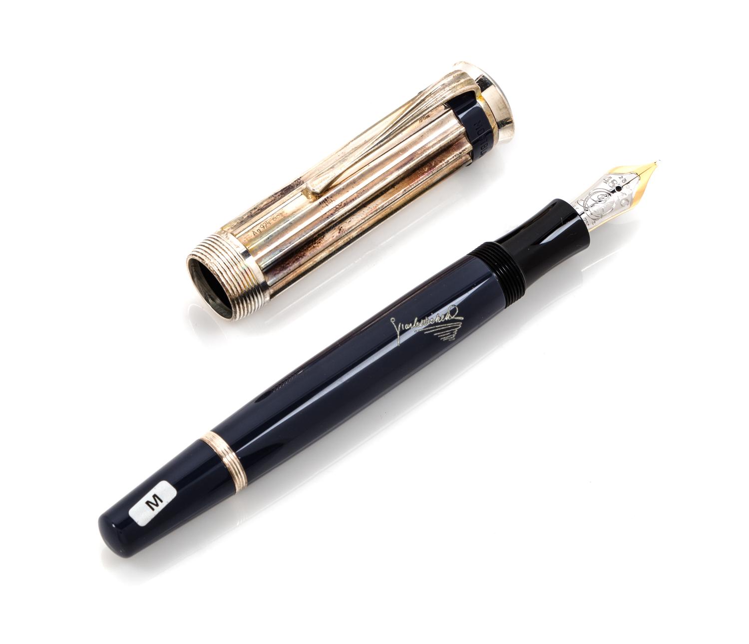 A Montblanc Meisterstuck Charles Dickens Limited Edition Fountain Pen