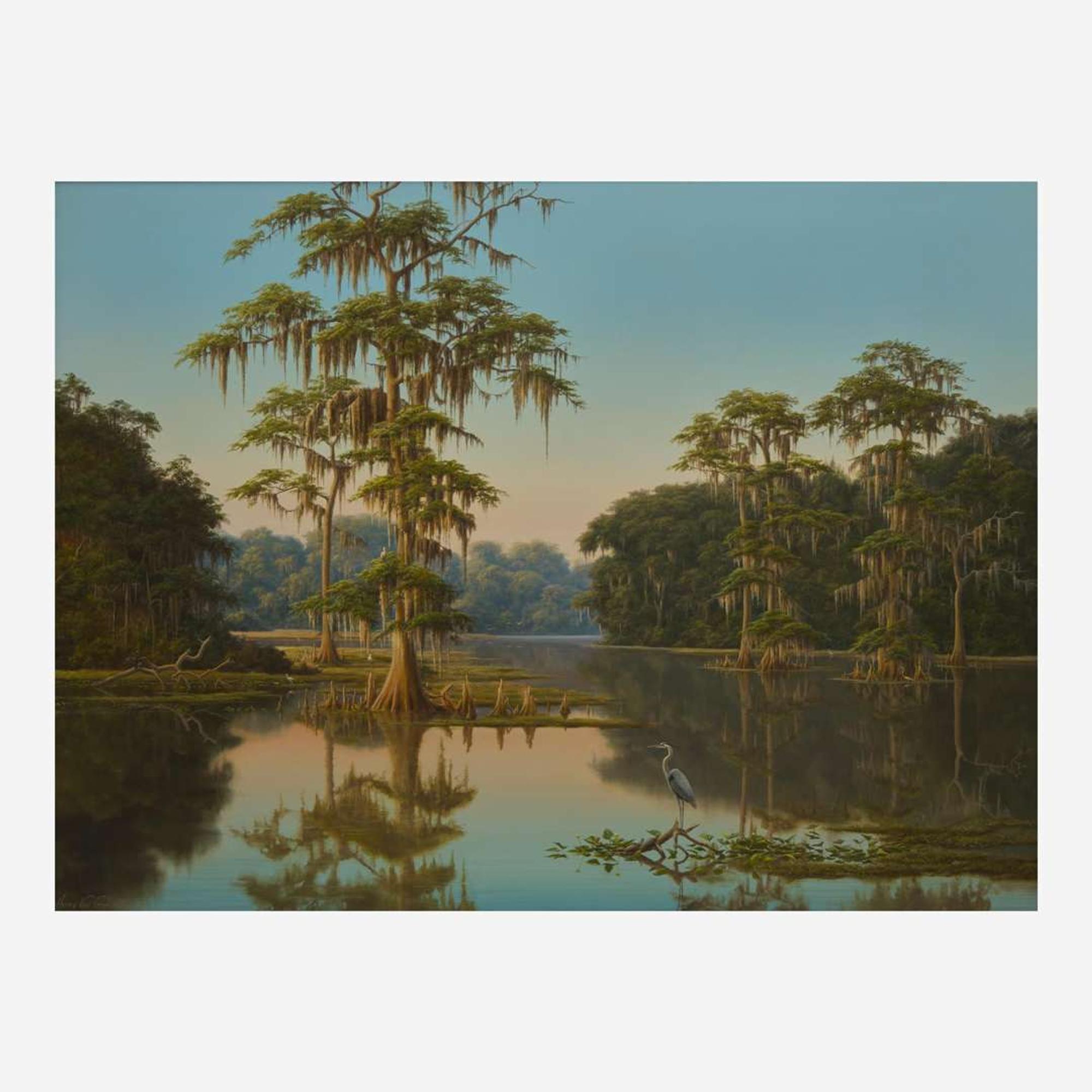 Henry Von Genck III (American, B. 1958) Cypress Swamp