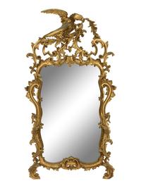 A George III Style Giltwood Mirror
