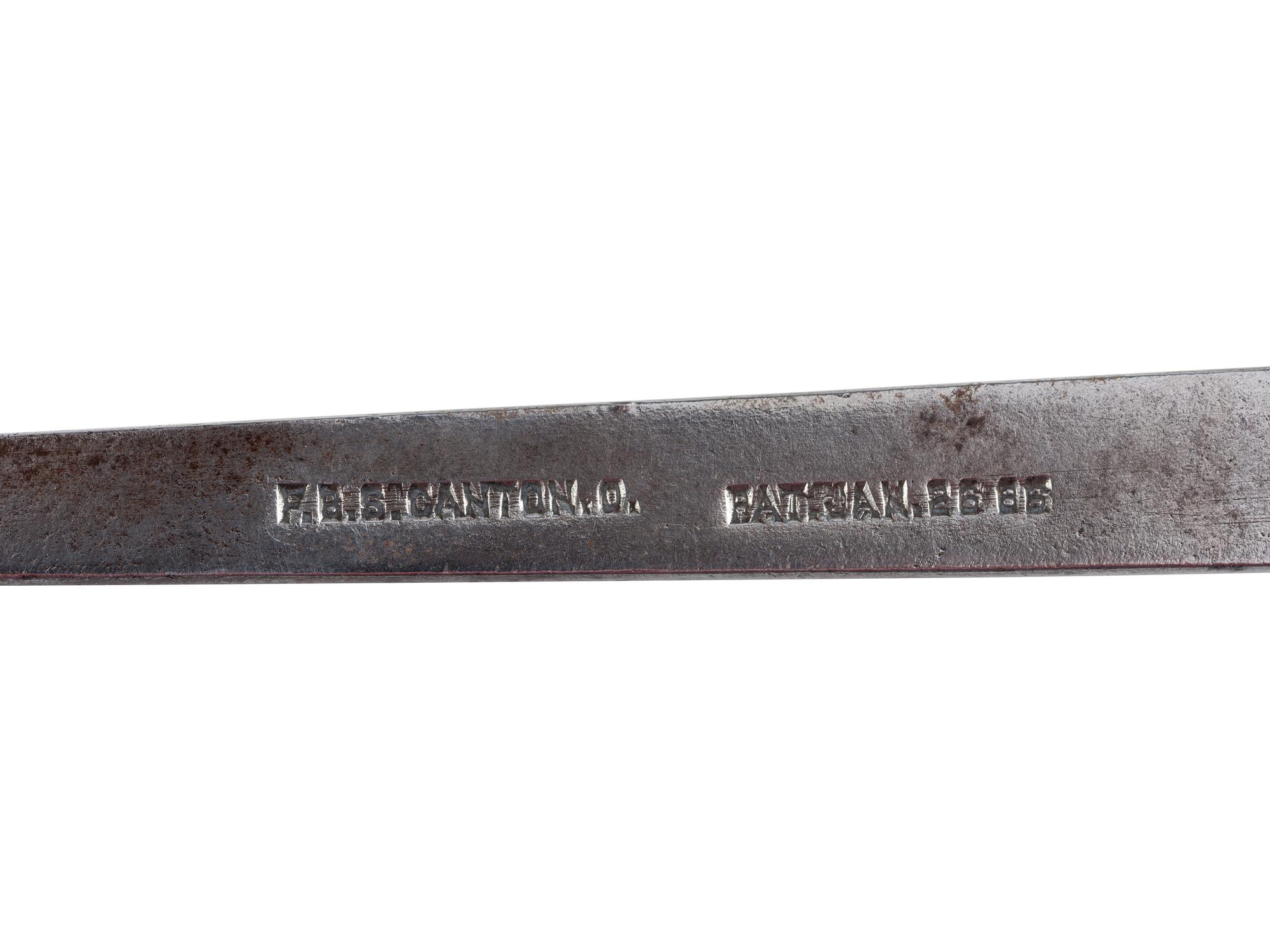 Seven American Brass and Wrought Iron Cooking Utensils