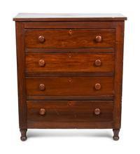A Victorian Mahogany Chest of Drawers