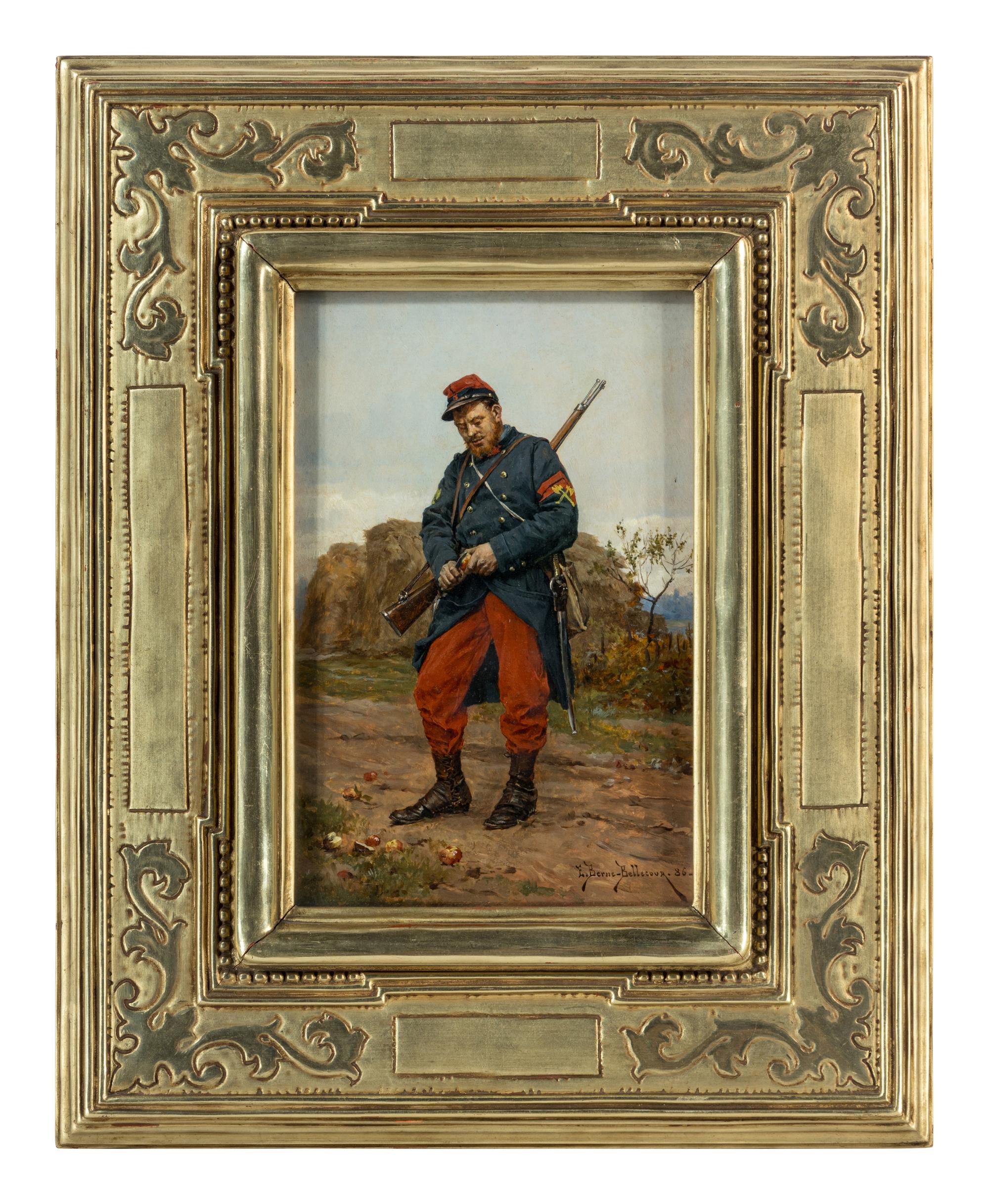 Soldier (Peeling an Apple) , 1886