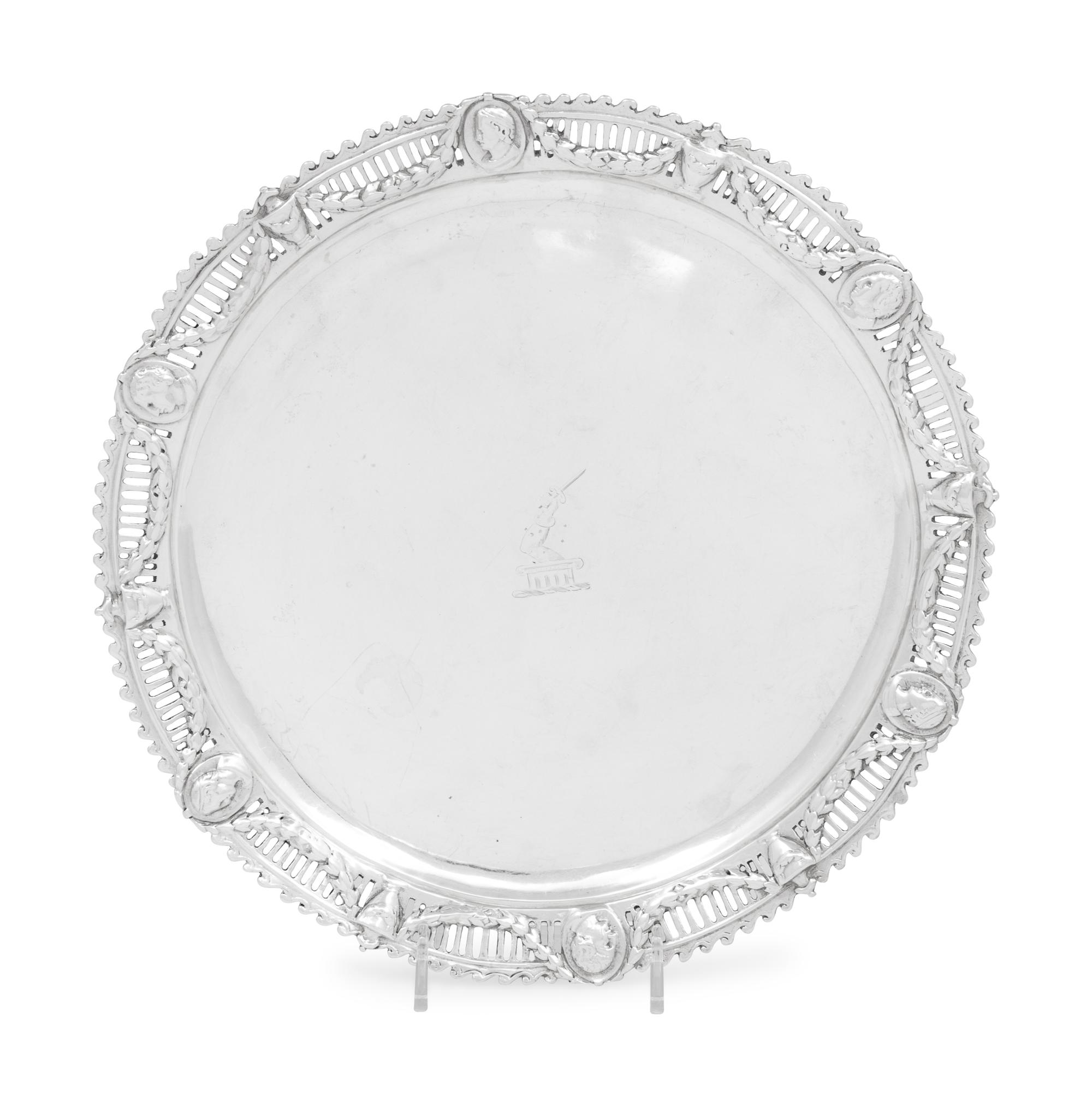 A George II/III Silver Salver