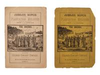 [MUSIC]. 4 publications, incl. The Lover's Forget-Me-Not, and Songs of Beauty...with all the Late Negro Melodie s (1845) and Jubilee Songs and Plantation Melodies (1884).