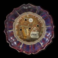 A Chinese flambé-glazed barbed jardinière 钧窑花盆一件