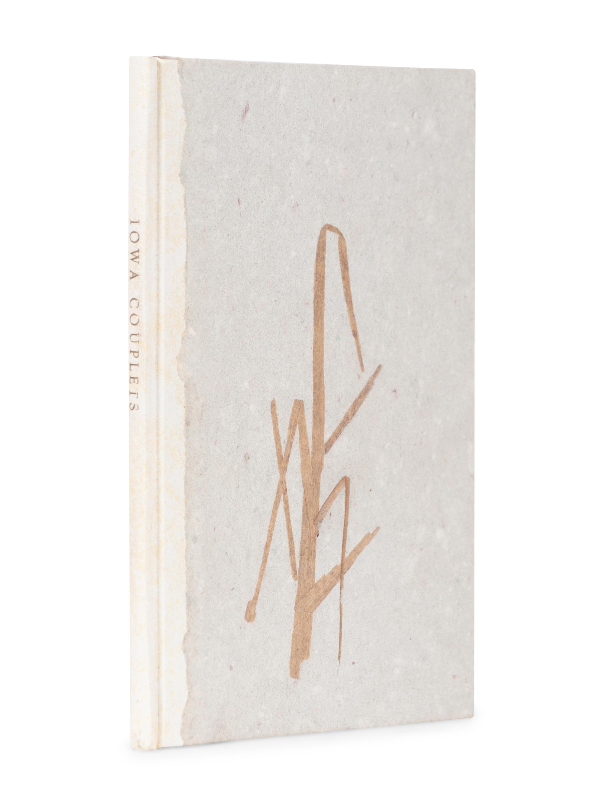 [RARACH PRESS]. POPKES, Wendy. Iowa Couplets . Kalamazoo: Rarach Press, 1982.