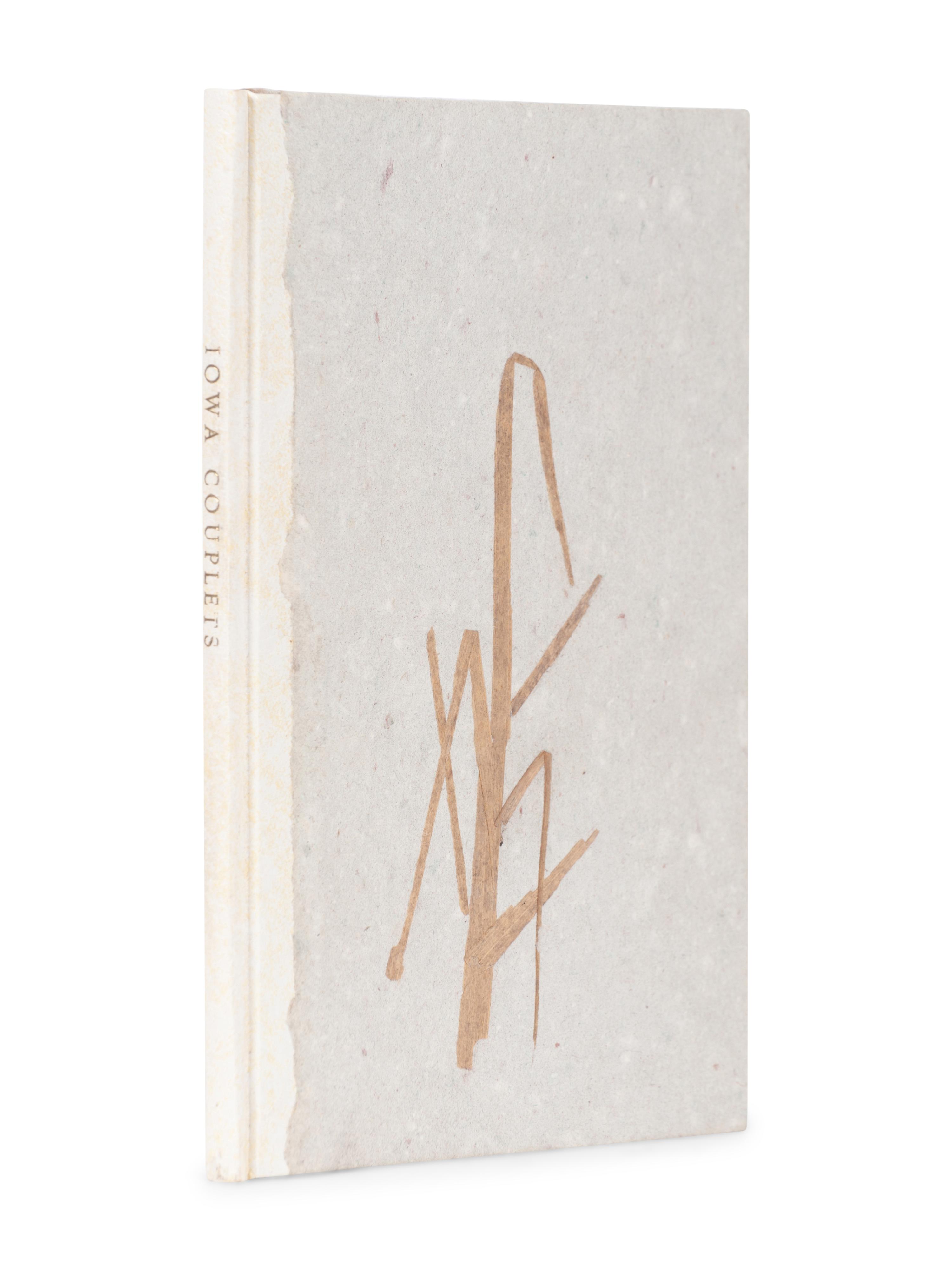 [RARACH PRESS]. POPKES, Wendy. Iowa Couplets . Kalamazoo: Rarach Press, 1982.