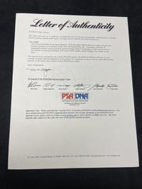 A 1930 Cleveland Indians Team Signed Autograph Baseball (PSA Auction Letter),