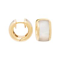 ASCH GROSSBARDT, COLLECTION OF MOTHER-OF-PEARL, HARDSTONE, AND YELLOW GOLD EARRINGS