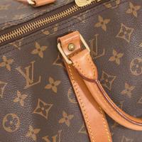 A Brown Monogram Louis Vuitton Keepall 50 Louis Vuitton