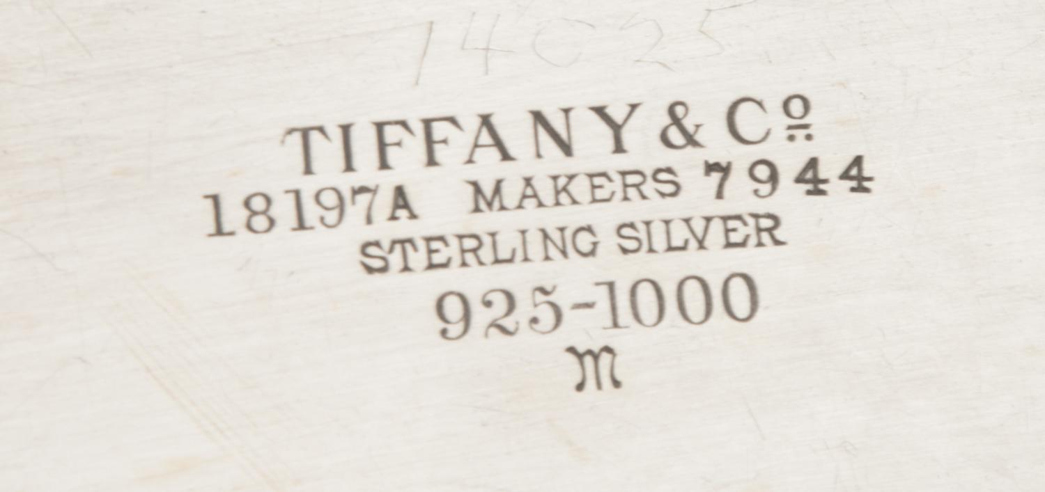 Three Tiffany and Co. Silver Table Articles