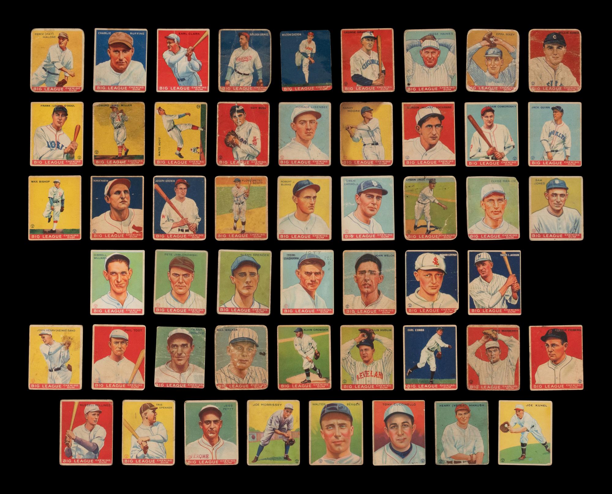 A Near Set of 1933 Goudey Baseball Cards (229/240)