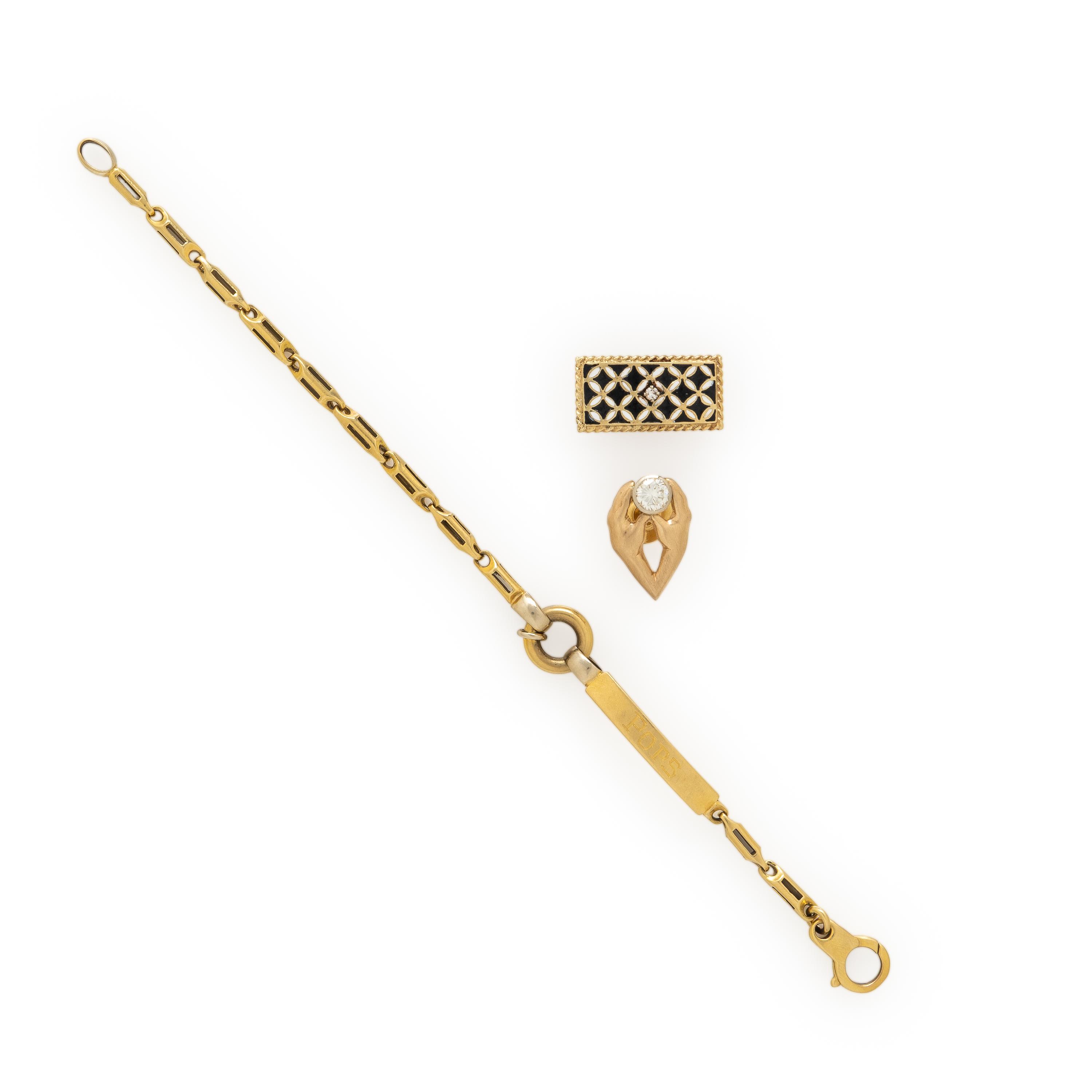 Collection of Yellow Gold Jewelry
