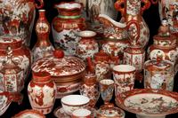 38 Japanese Kutani Wares