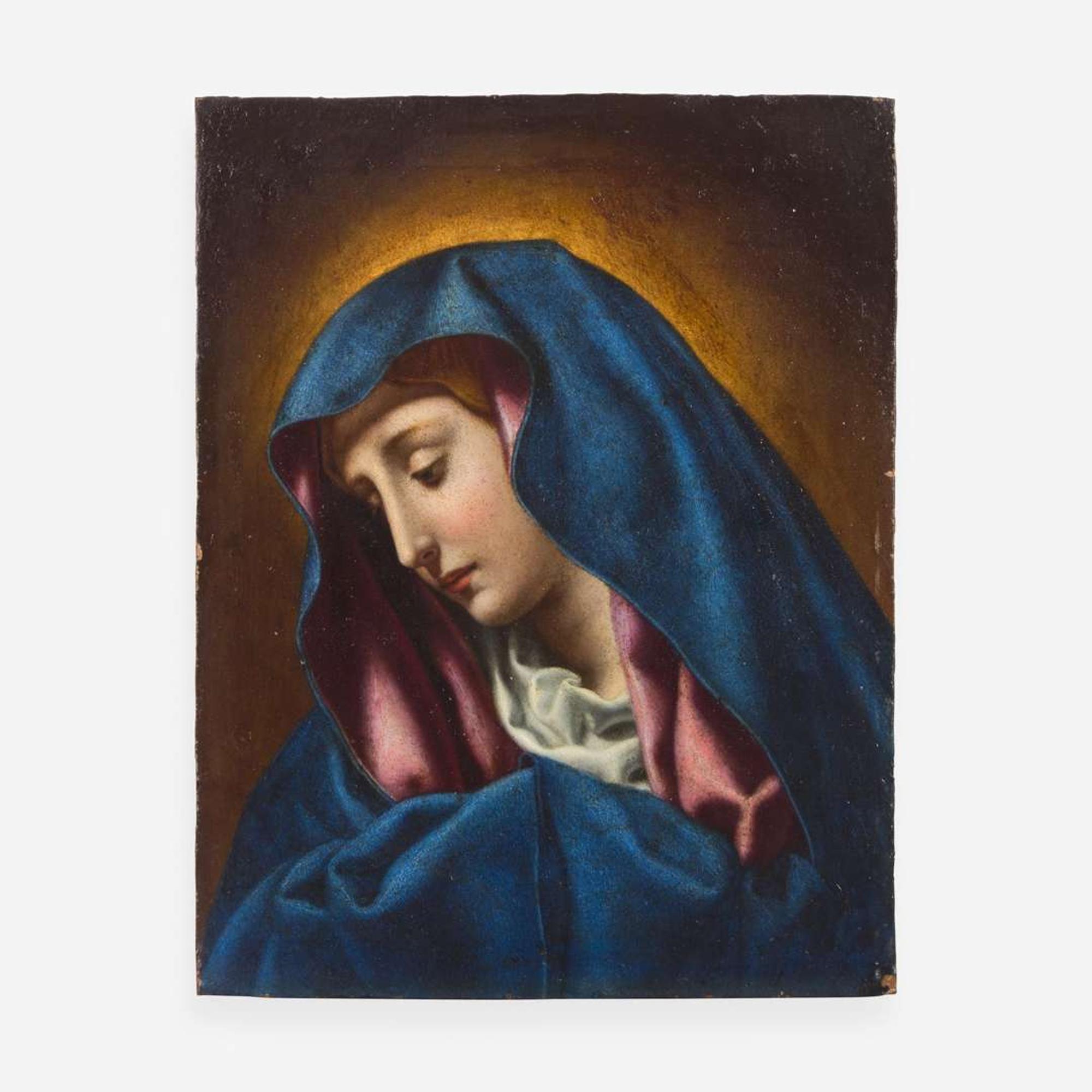 Attributed to Carlo Dolci (Italian, 1616–1686) Crying Madonna