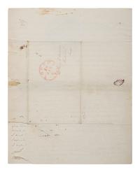 [SLAVERY & ABOLITION]. Abolitionist lettersheet with "Am I Not a Woman and a Sister? " engraved letterhead. Boston, 16 January 1848.