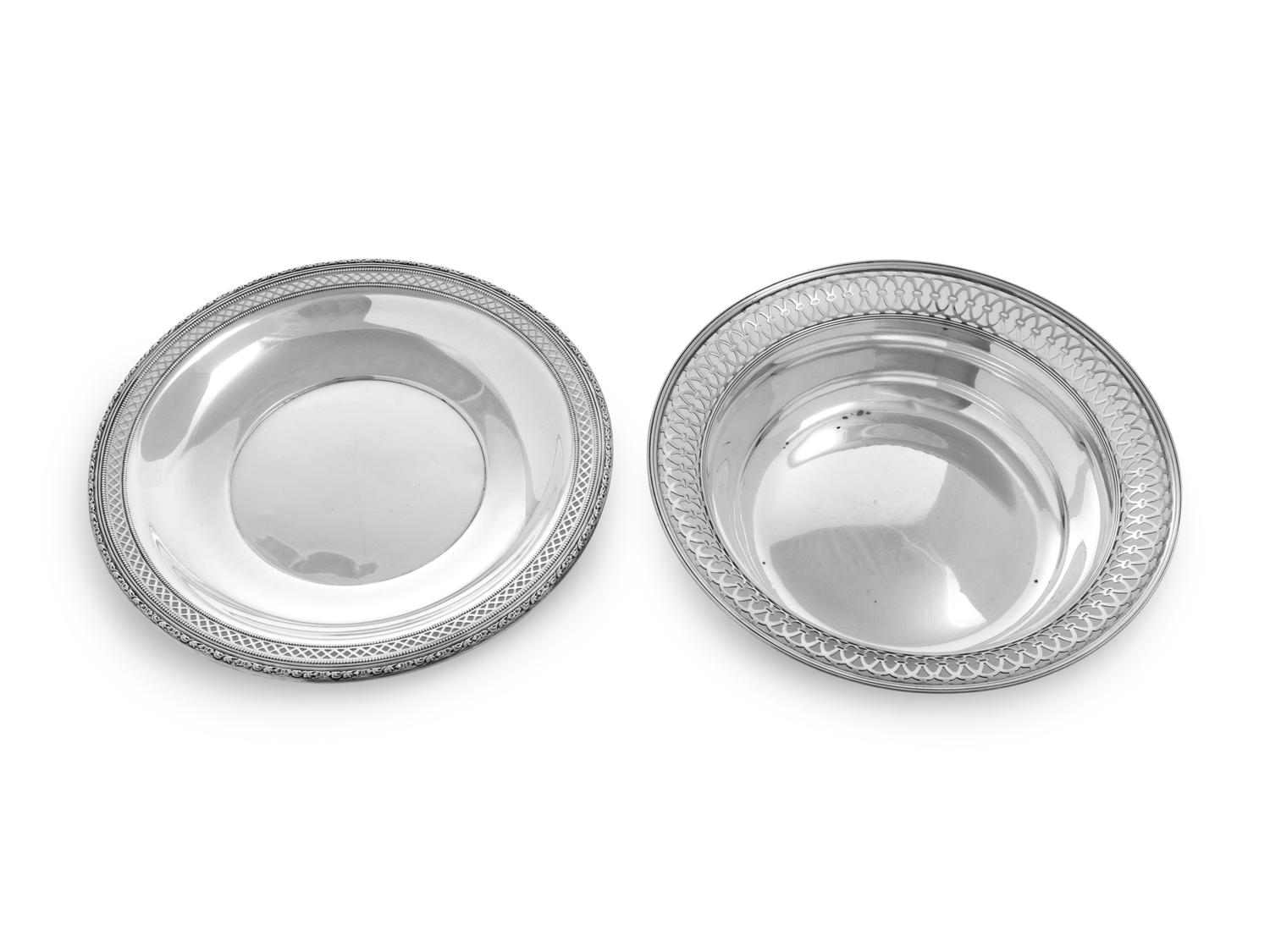 A Collection of American Silver Serving Dishes