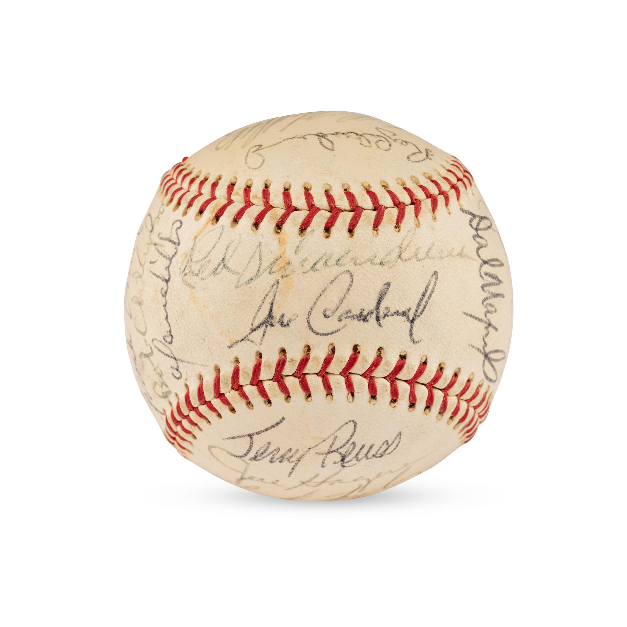 A 1970 St. Louis Cardinals Team Signed Autograph Baseball (Beckett Authentication Services)