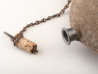 [CIVIL WAR]. Model 1858 Federal New York Depot smoothside canteen.