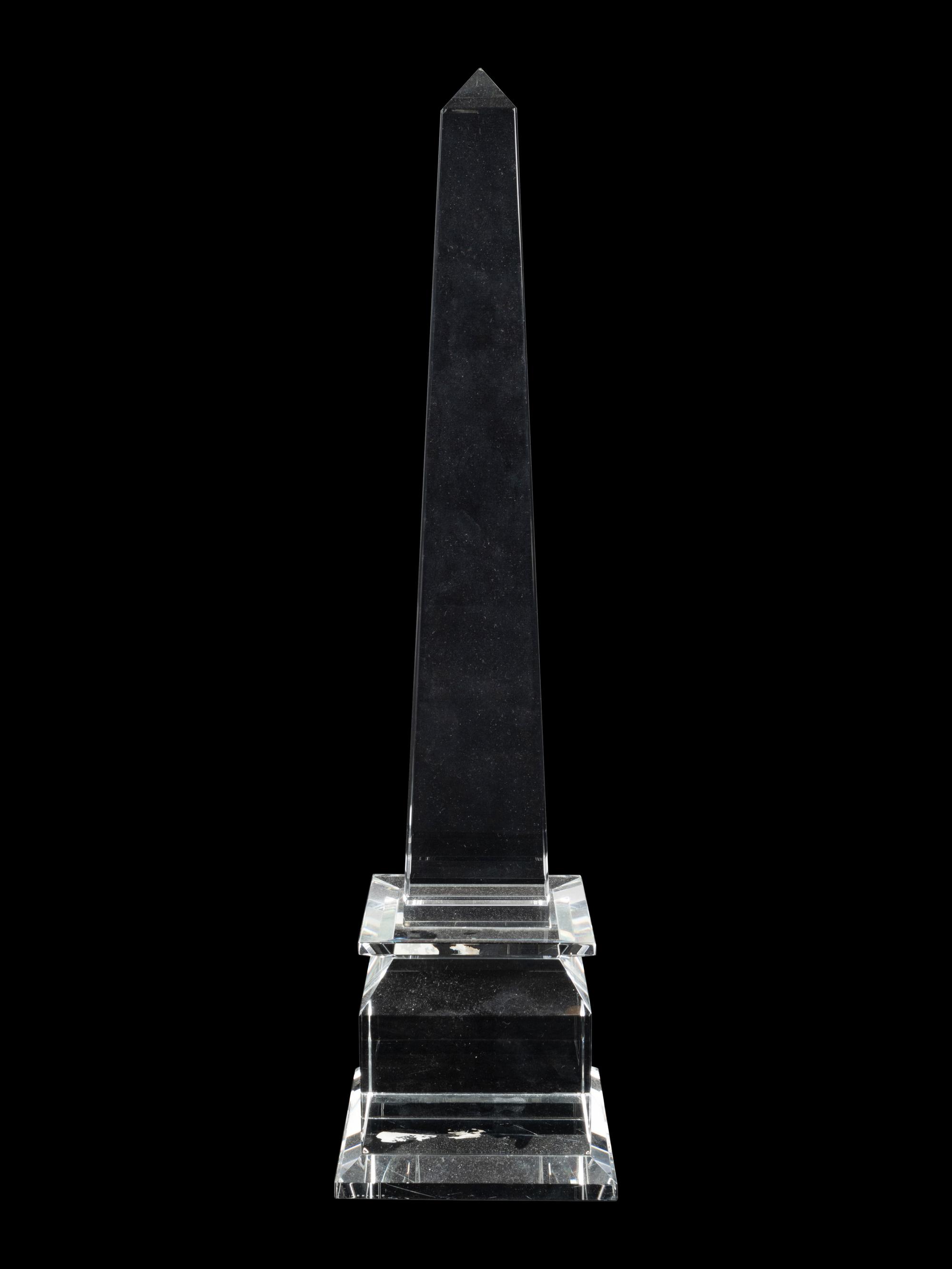 A Glass Obelisk