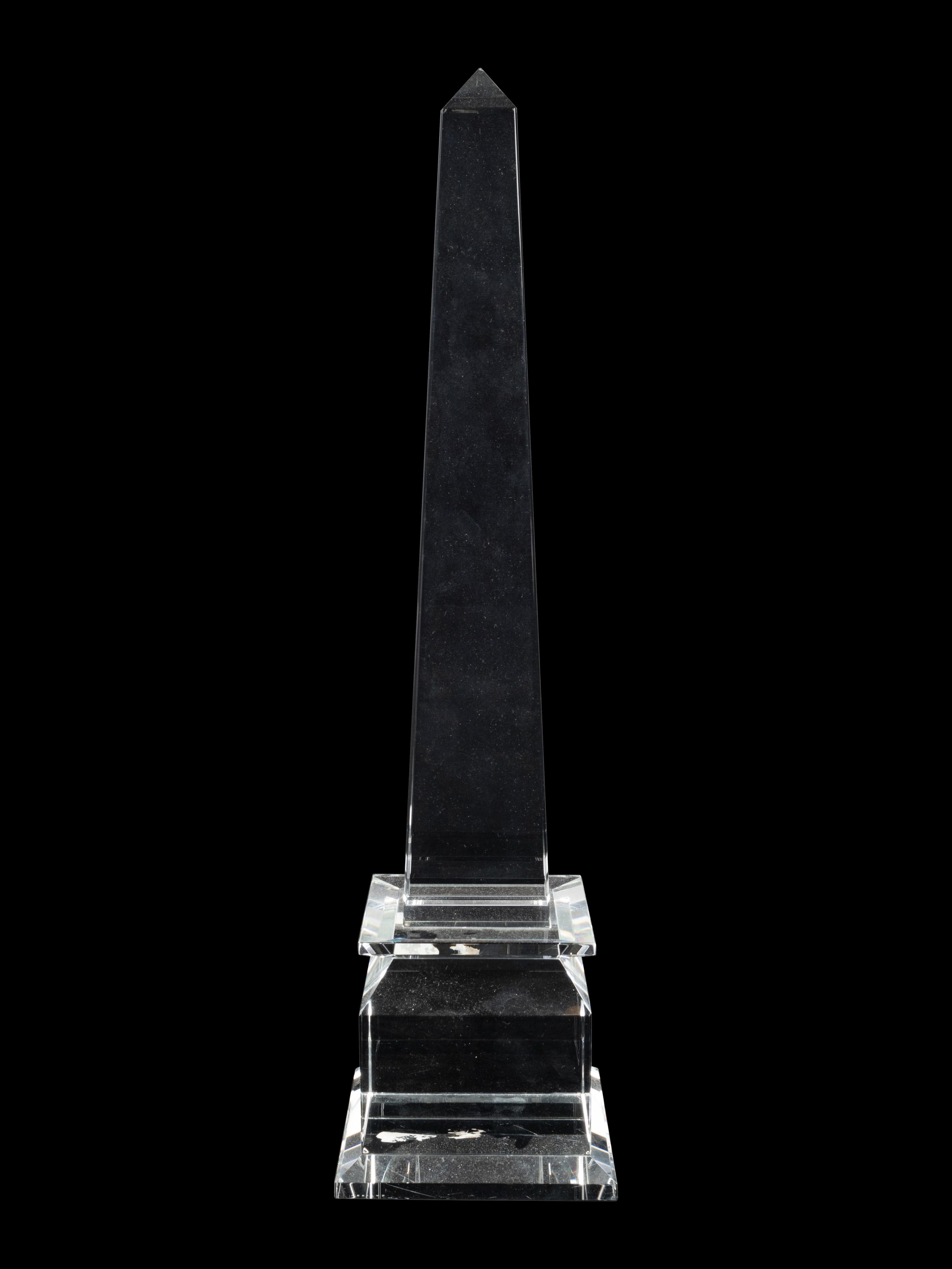 A Glass Obelisk