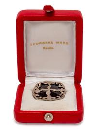 A Silver and Onyx Parure, Georgina Ward,