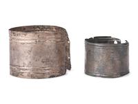 Early Silver and Tin Armbands