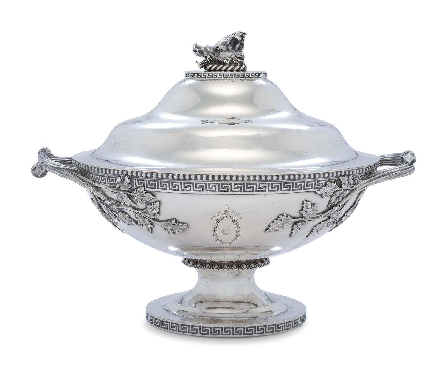 A Tiffany and Co. Silver Soup Tureen