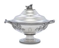 A Tiffany and Co. Silver Soup Tureen