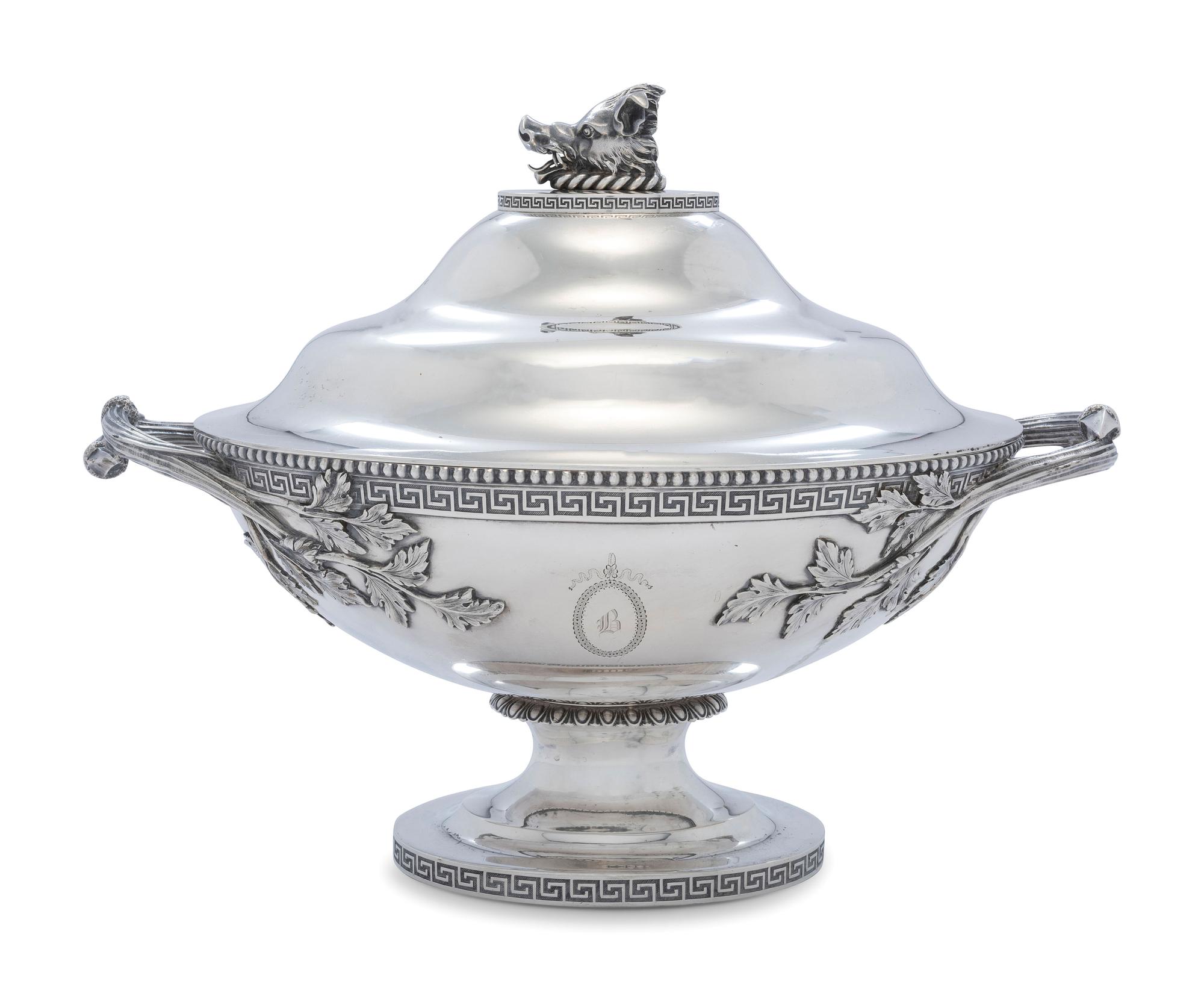 A Tiffany and Co. Silver Soup Tureen