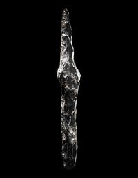 An Aztec Obsidian Eccentric Blade