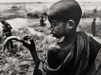 Sebastião Salgado (born 1944) Fishing in the marshes of the Gel Canal, which is filled with waters from the Nile River, Southern Sudan, from the series "Genesis," 2006